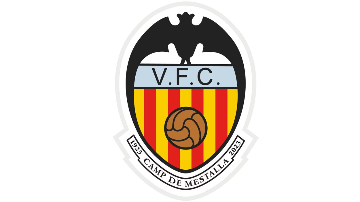 El Valencia recuperará el escudo de 1923 para su equipación El Valencia recuperará el escudo de 1923 para su equipación