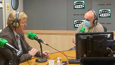 Ignacio Gragera, durante la entrevista Ignacio Gragera, durante la entrevista