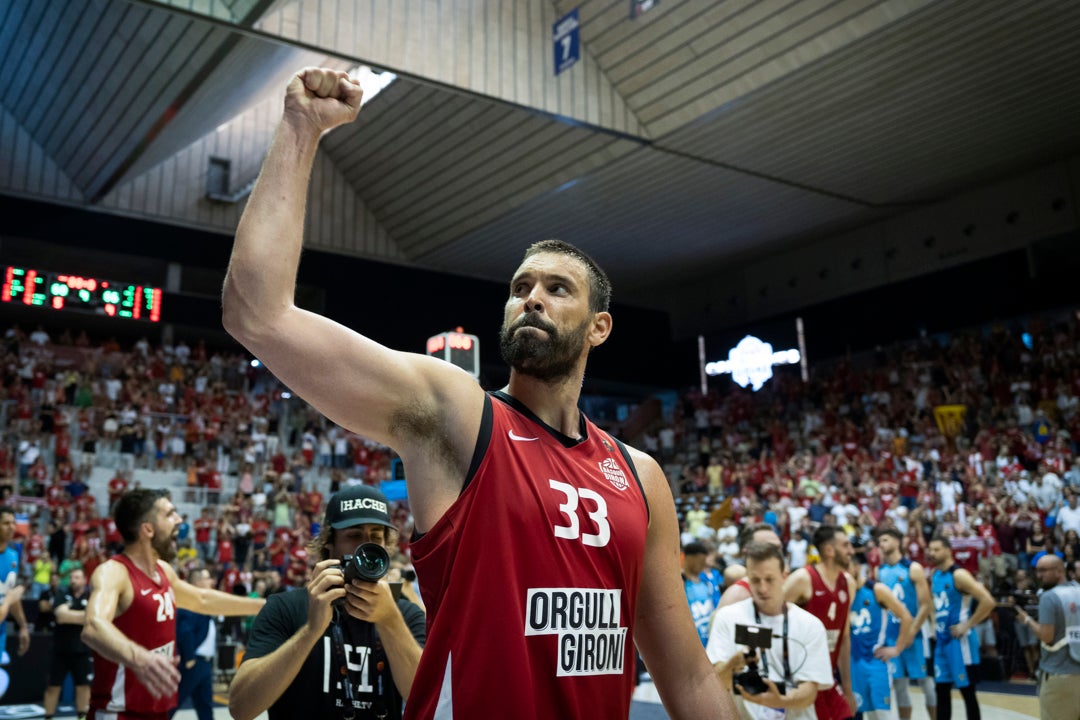 Marc Gasol, listo para el debut del Girona en la ACB Marc Gasol, listo para el debut del Girona en la ACB