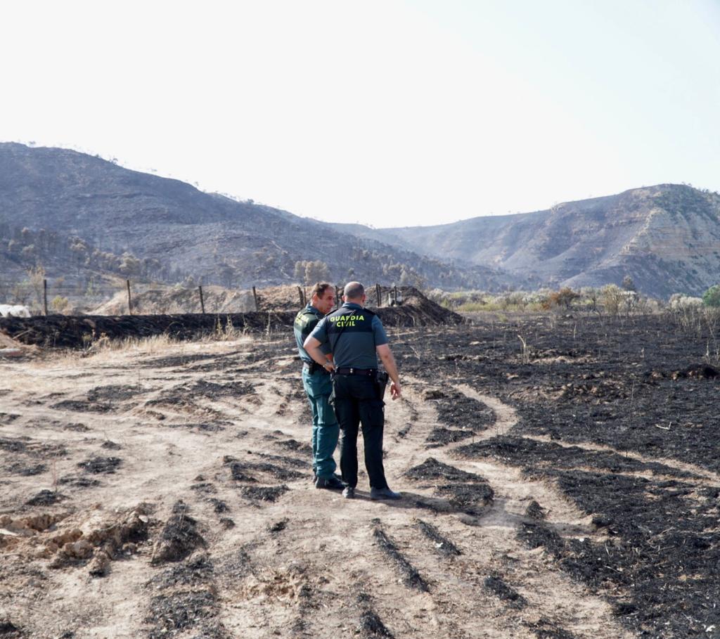 Nonaspe y Mequinenza solicitarán la declaración de zona catastrófica por el incendio Nonaspe y Mequinenza solicitarán la declaración de zona catastrófica por el incendio