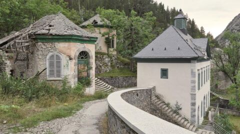 Proyecto Standstill Architecture. Balneario de Panticosa, 2011-2021. Casa del Reloj y Templetes, 2021