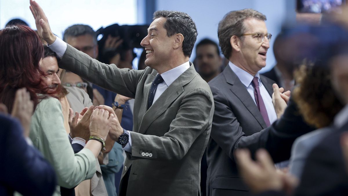 Los populares ven cada vez más cerca La Moncloa, tras la mayoría absoluta del PP de Juanma Moreno Los populares ven cada vez más cerca La Moncloa, tras la mayoría absoluta del PP de Juanma Moreno