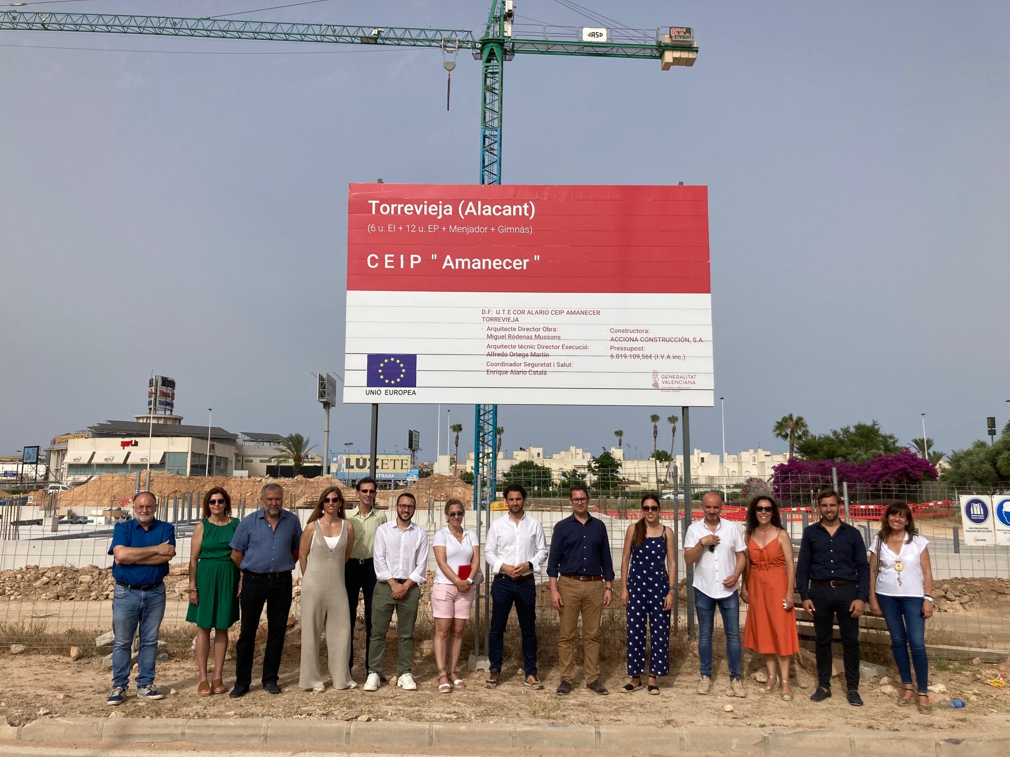 El colegio Amanecer de Torrevieja, con seis millones de inversión, abrirá sus puertas en el curso 23/24 El colegio Amanecer de Torrevieja, con seis millones de inversión, abrirá sus puertas en el curso 23/24