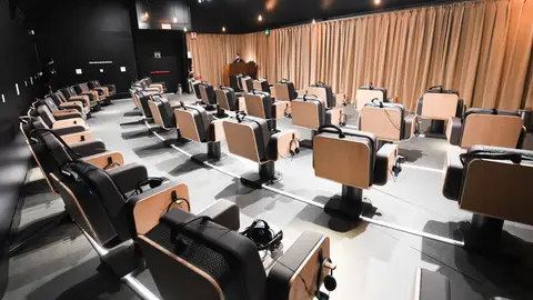 Sala de proyecciones de ""Symphony: viaje inédito al corazón de la música" Sala de proyecciones de ""Symphony: viaje inédito al corazón de la música"