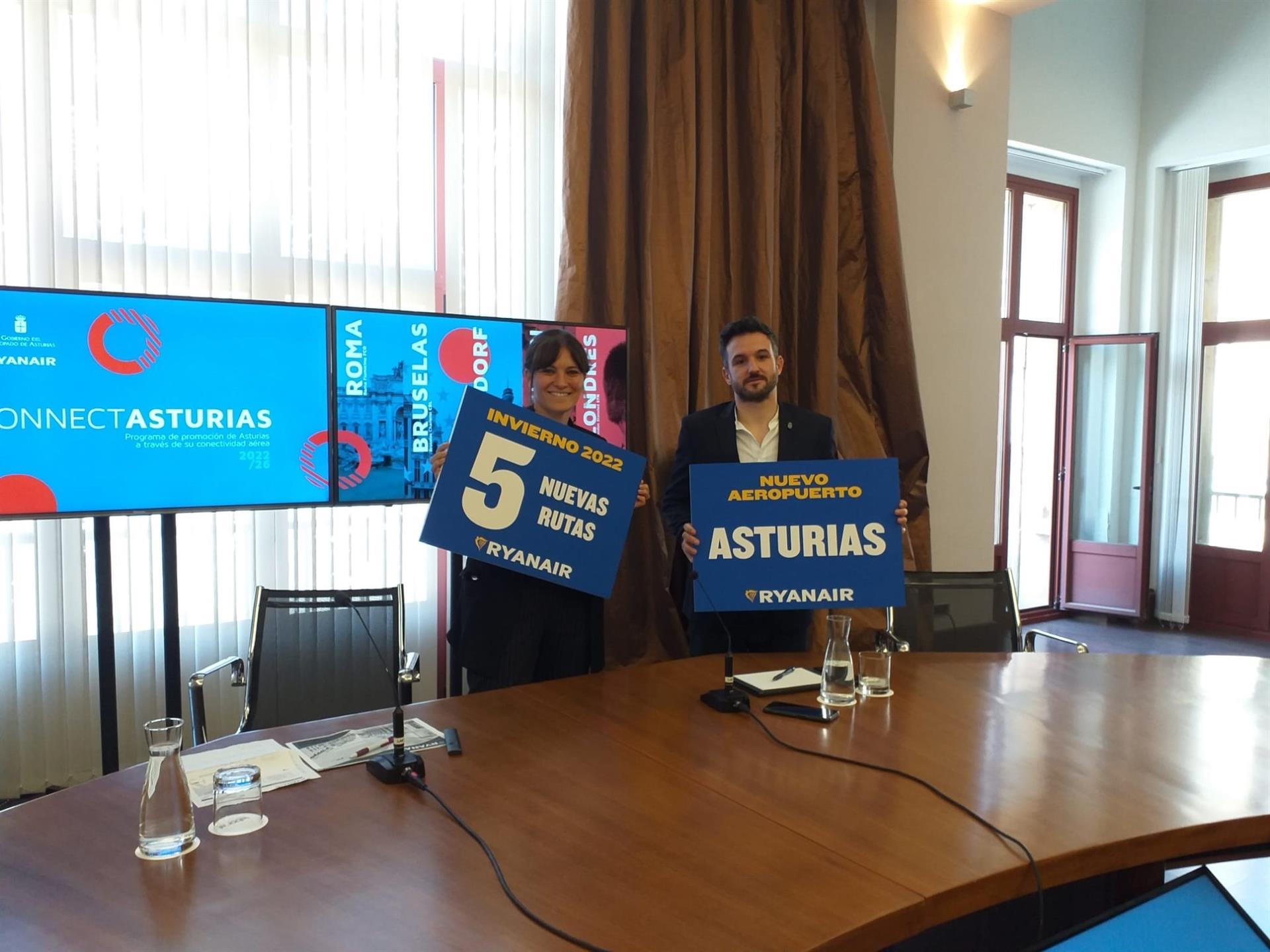 Ryanair suma Londres y Dublín a su oferta en Asturias Ryanair suma Londres y Dublín a su oferta en Asturias