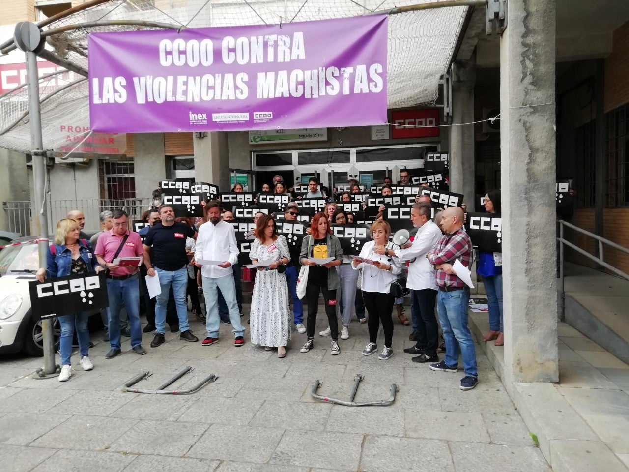 El sindicato CC OO denuncia la alta siniestralidad laboral en Extremadura y exige a la patronal y Junta que cumplan a rajatabla la legislación El sindicato CC OO denuncia la alta siniestralidad laboral en Extremadura y exige a la patronal y Junta que cumplan a rajatabla la legislación