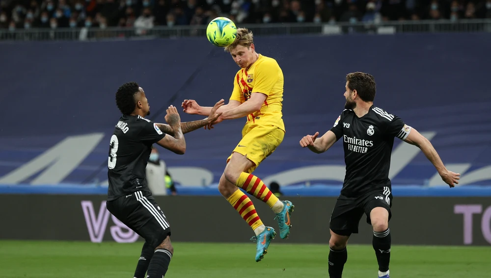 De Jong, Nacho y Militao en el último Clásico De Jong, Nacho y Militao en el último Clásico