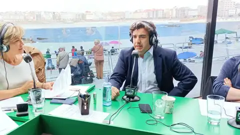 Martín Fernández Prado, en 'Julia en la Onda' Martín Fernández Prado, en 'Julia en la Onda'