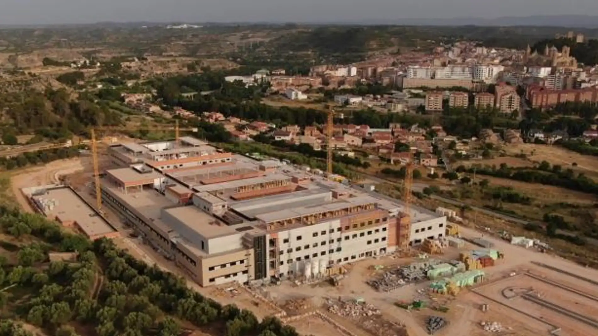 El Hospital de Alcañiz estará acabado en 2023