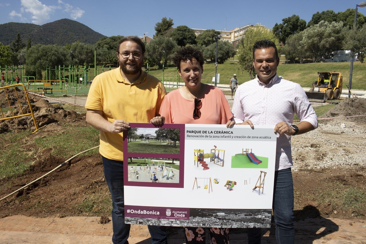 El Ayuntamiento de Onda transforma el parque de la Cerámica en un espacio de ocio infantil El Ayuntamiento de Onda transforma el parque de la Cerámica en un espacio de ocio infantil