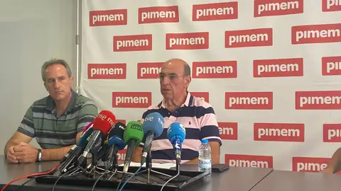 Biel Moragues, Presidente de la Asociación Sindical de Autónomos del Taxi de Mallorca, Biel Moragues, en la rueda de prensa. Biel Moragues, Presidente de la Asociación Sindical de Autónomos del Taxi de Mallorca, Biel Moragues, en la rueda de prensa.