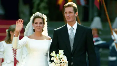 El casament de la Infanta Cristina i Iñaki Urdangarin al 1997 El casament de la Infanta Cristina i Iñaki Urdangarin al 1997