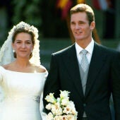 El casament de la Infanta Cristina i Iñaki Urdangarin al 1997