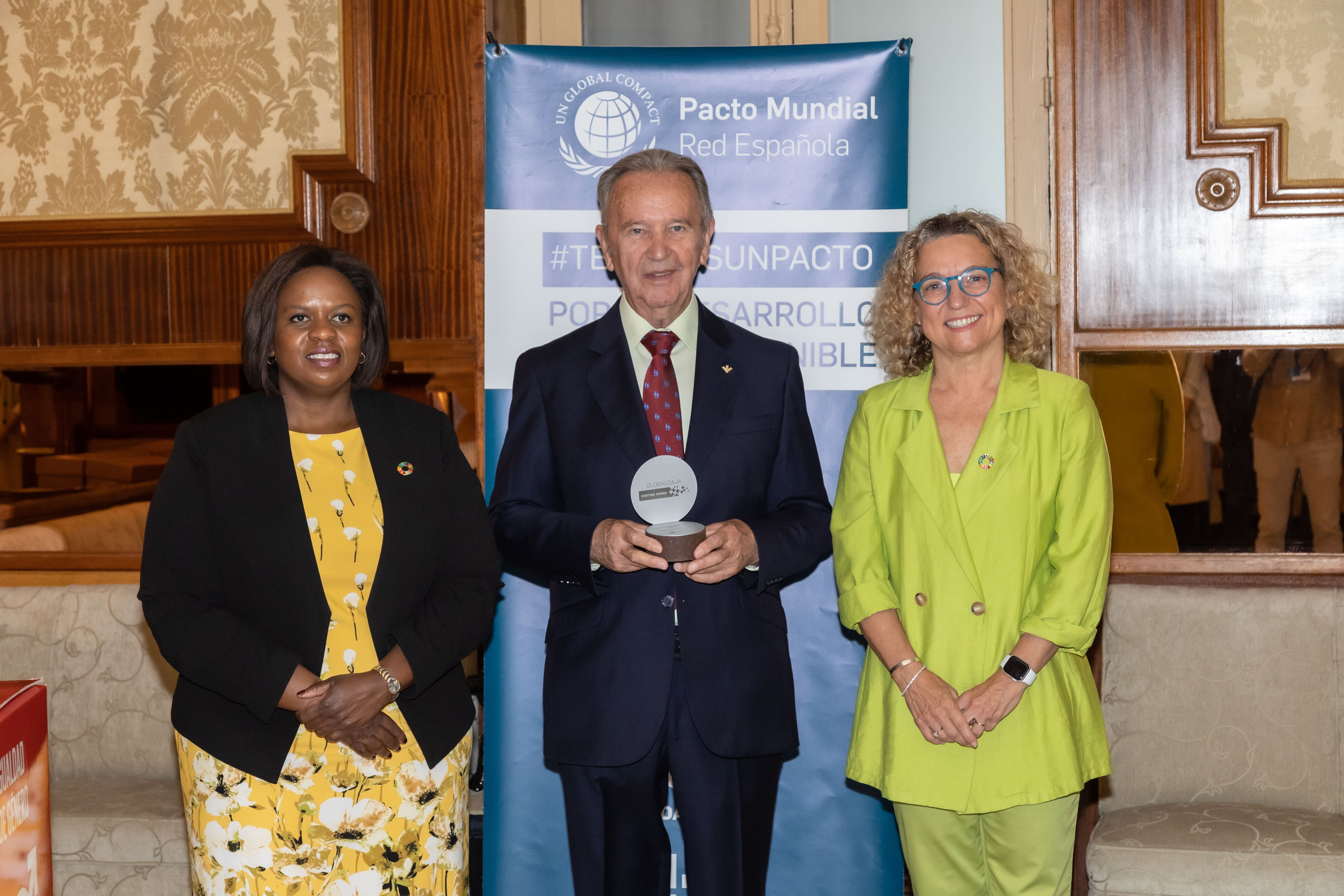 Globalcaja recibe el reconocimiento ‘Contigo Somos+’ del Pacto Mundial de Naciones Unidas Globalcaja recibe el reconocimiento ‘Contigo Somos+’ del Pacto Mundial de Naciones Unidas