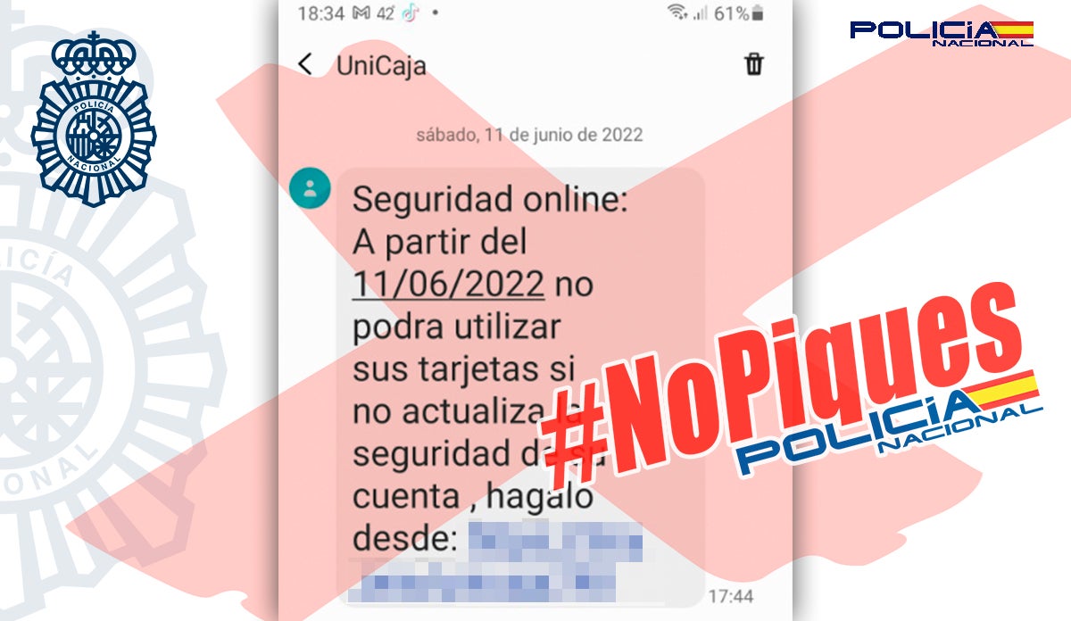 Alerta de estafa: cuidado si te llegan SMS simulando ser tu banco para avisar de problemas en la tarjeta Alerta de estafa: cuidado si te llegan SMS simulando ser tu banco para avisar de problemas en la tarjeta