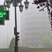Niebla intensa en Oviedo a las 8h. de este viernes