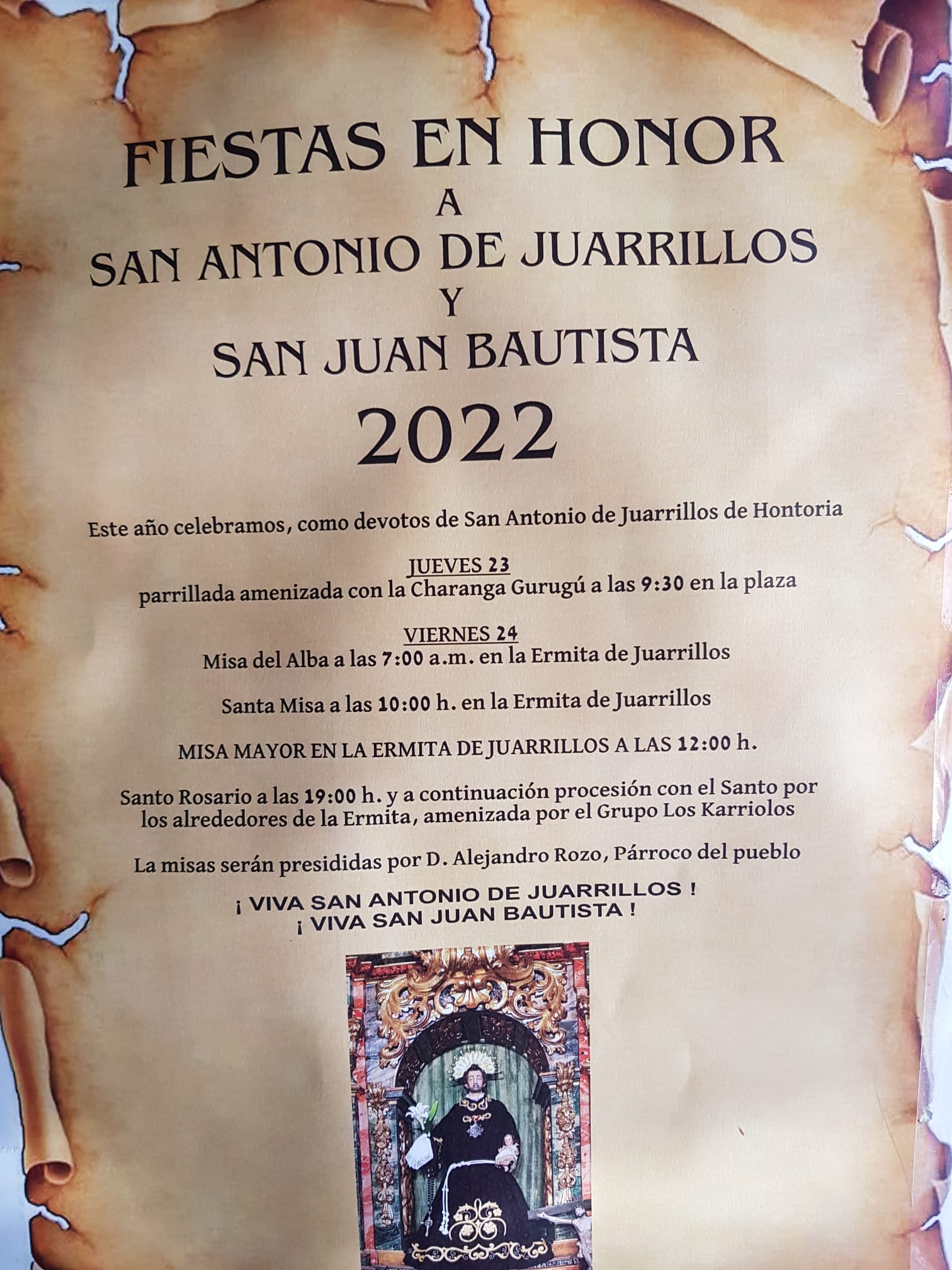 La Romería de Juarrillos vuelve por el día de San Juan La Romería de Juarrillos vuelve por el día de San Juan