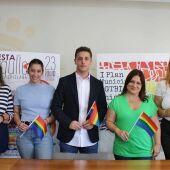 Presentación de los actos del Orgullo LGTBIQ+ en el Ayuntamiento de Chiclana