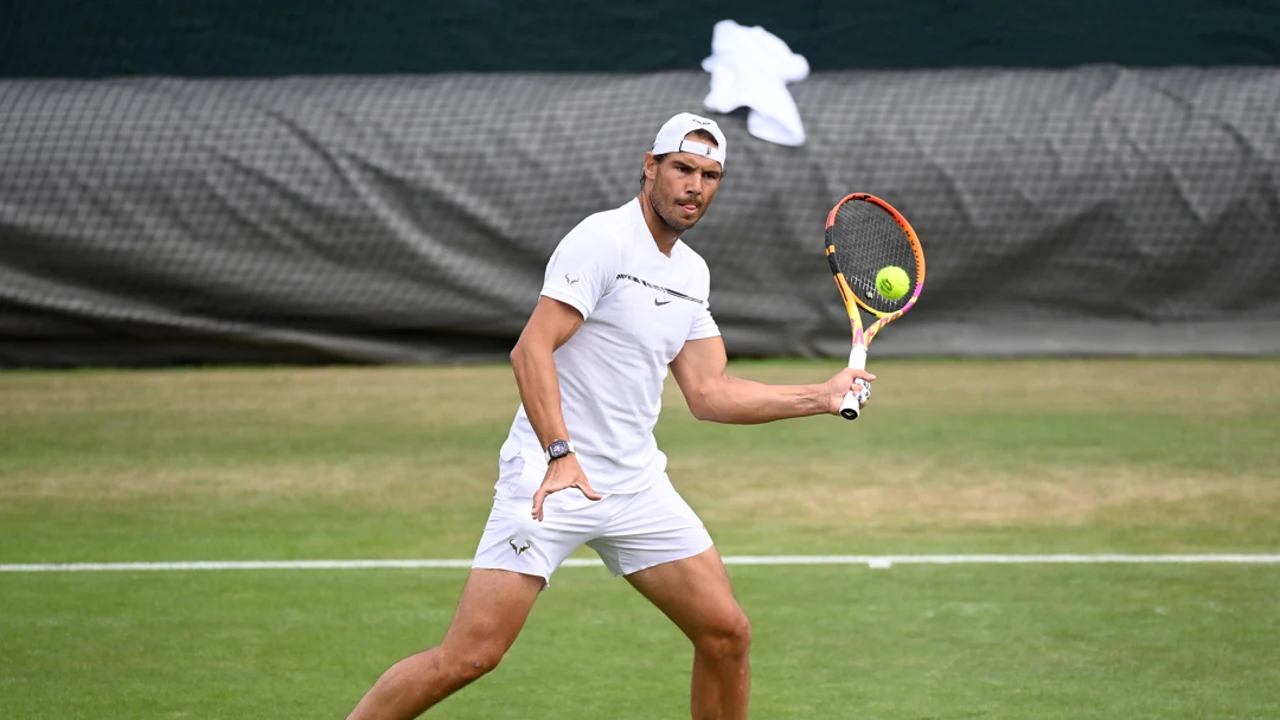 Así sería el camino de Rafa Nadal hacia una posible final de Wimbledon