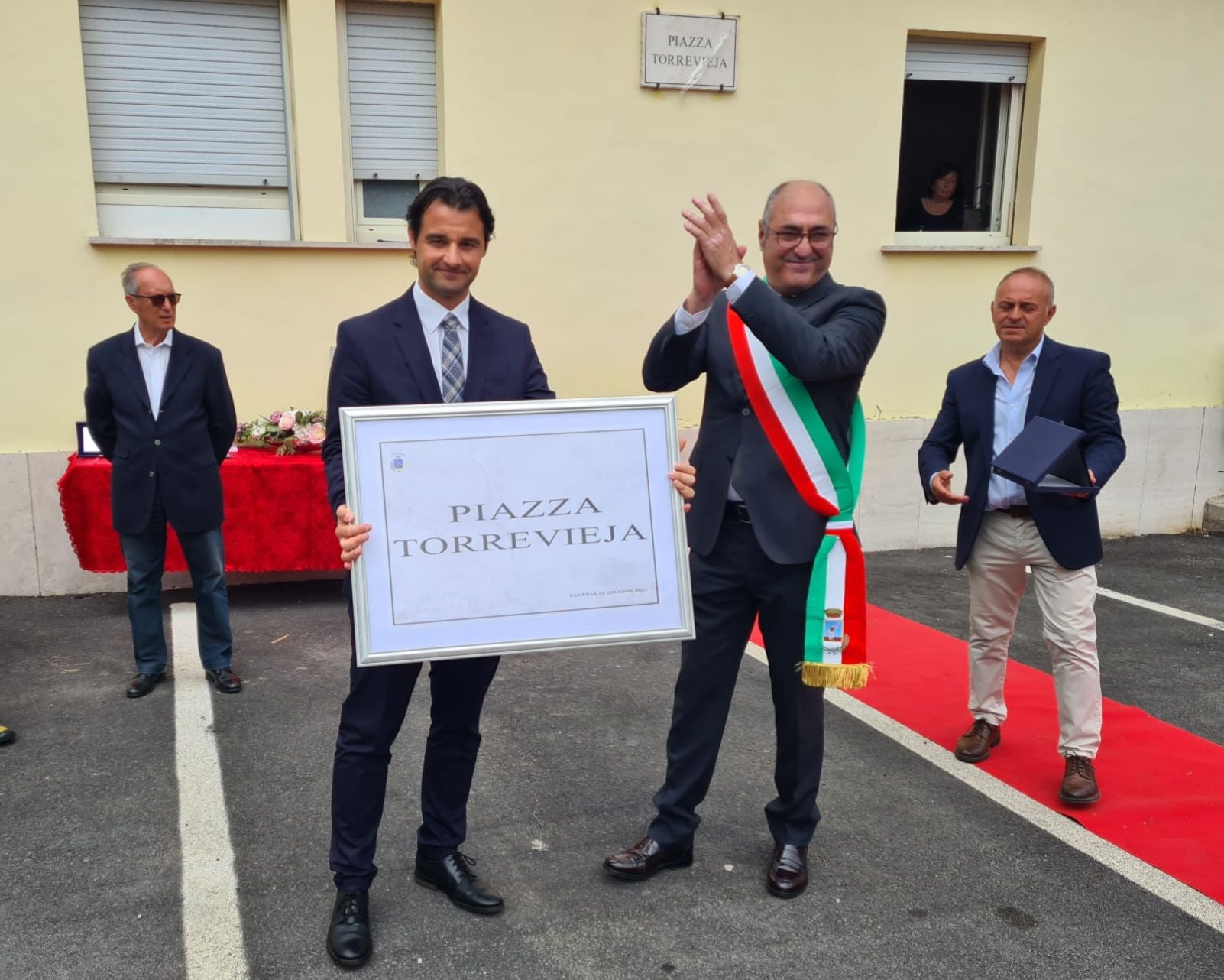 Torrevieja ya tiene su plaza en la localidad italiana de Faleira Torrevieja ya tiene su plaza en la localidad italiana de Faleira