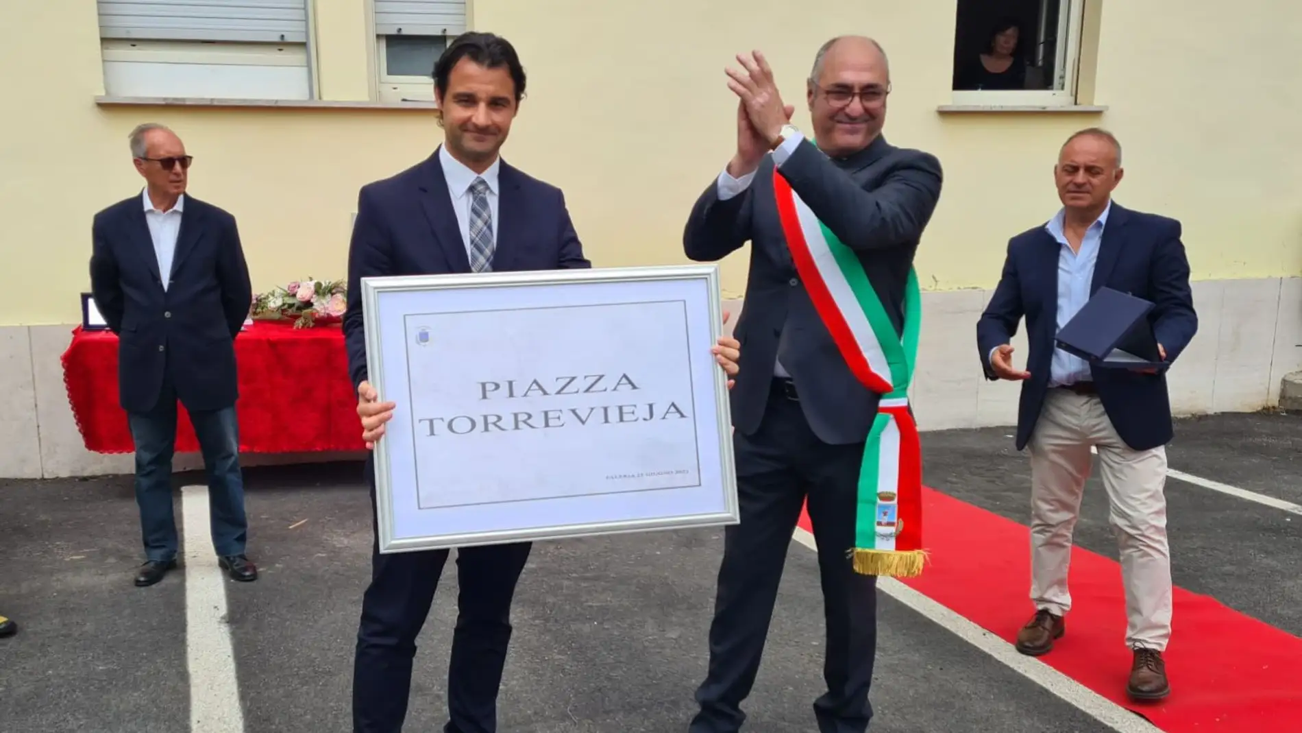 Torrevieja ya tiene su plaza en la localidad italiana de Faleira   