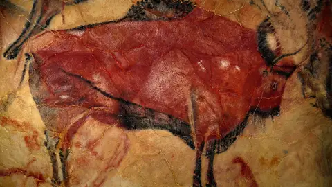 Imagen de archivo de una pintura rupestre Imagen de archivo de una pintura rupestre/ Pixabay