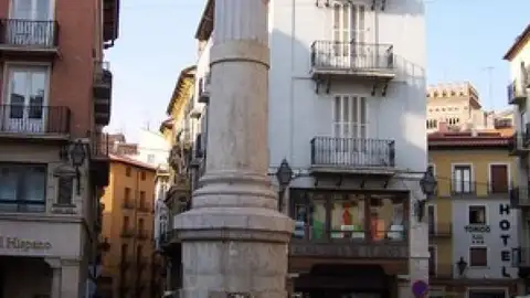 La Dirección General de Patrimonio ha informado favorablemente al Ayuntamiento de Teruel de la restauración del fuste del Torico COLUMNA TORICO
