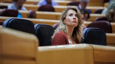 La ministra de Transportes, Movilidad y Agenda Urbana, Raquel Sánchez 