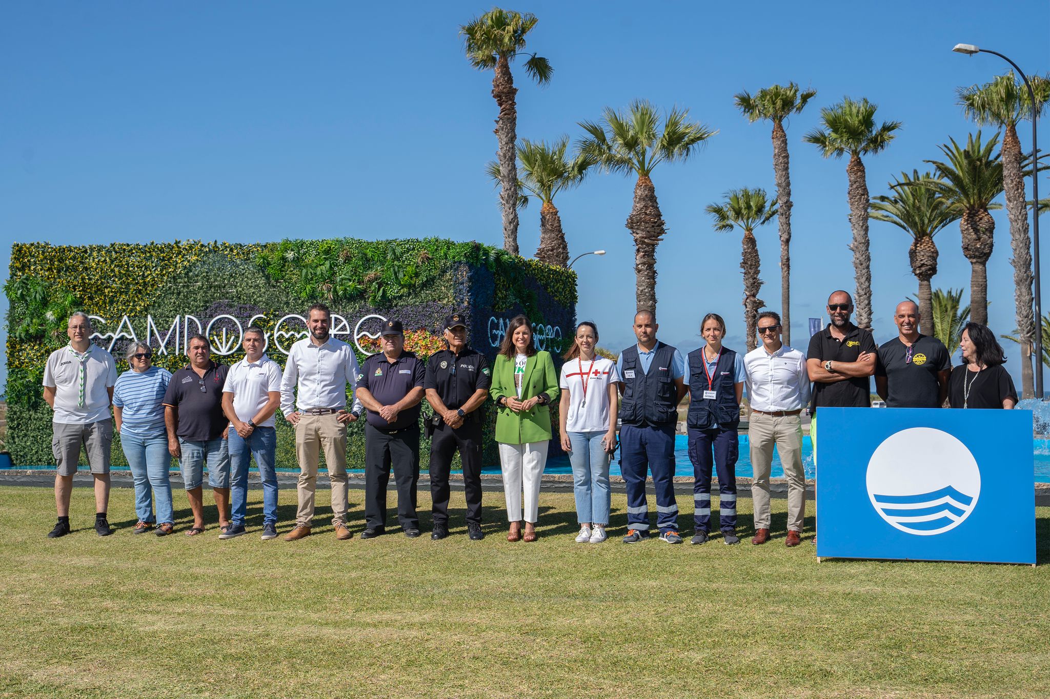 Camposoto abre la temporada de playas queriendo ser referente de la provincia Camposoto abre la temporada de playas queriendo ser referente de la provincia