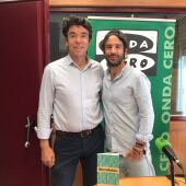 Antonini de Jiménez con Ángel Monterrubio