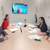 Encuentro de trabajo en Bruselas de Carolina Gracia tratando el patrimonio histórico y cultural de Orihuela 