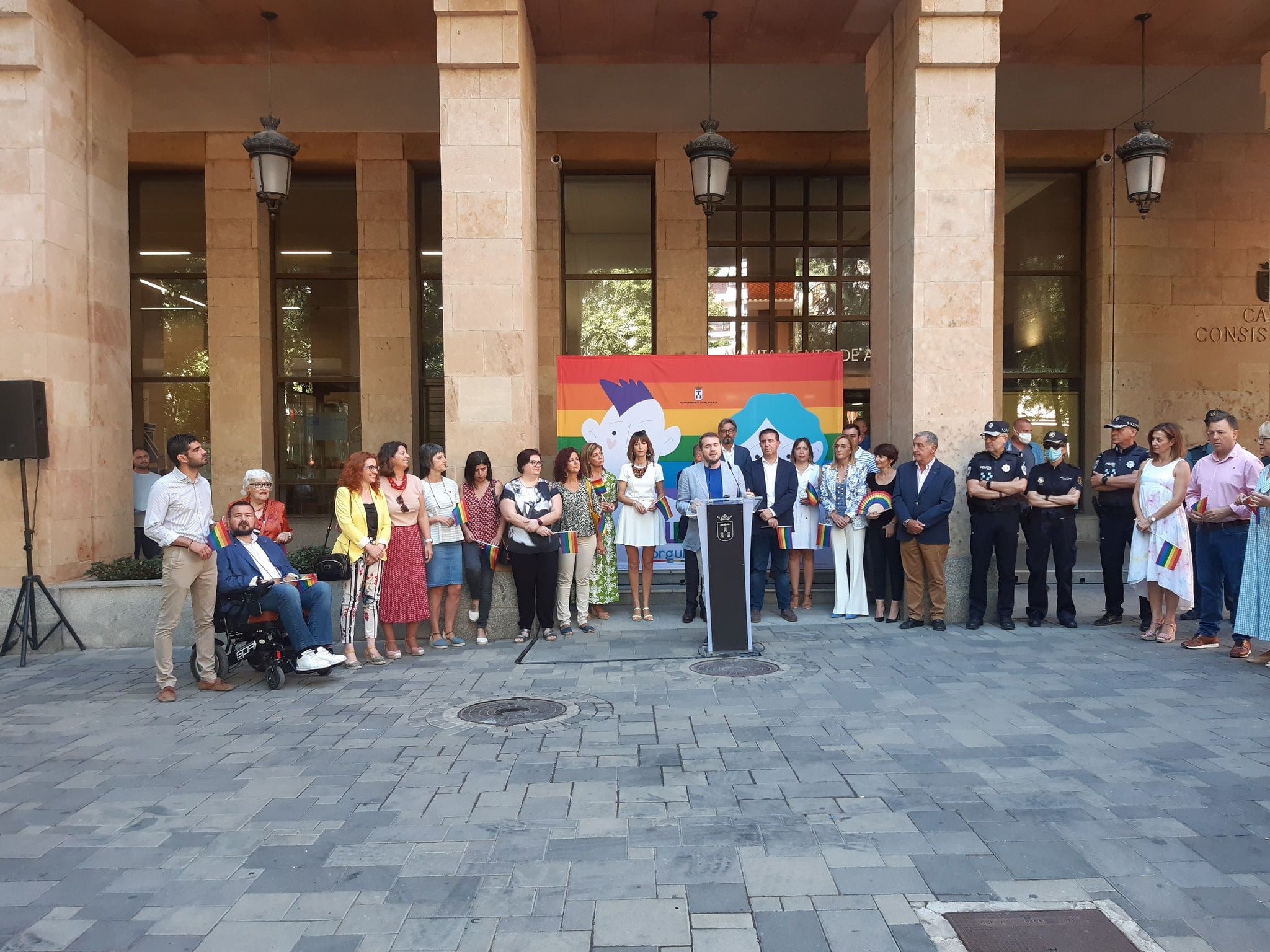'Albacete orgullosa de ti': lema para conmemorar el Día Internacional del Orgullo LGTBI 'Albacete orgullosa de ti': lema para conmemorar el Día Internacional del Orgullo LGTBI