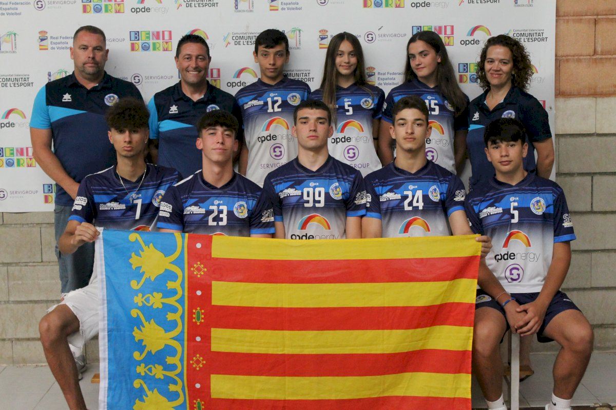 9 jugadores del Voley Playas Benidorm a la selección autonómica 9 jugadores del Voley Playas Benidorm a la selección autonómica