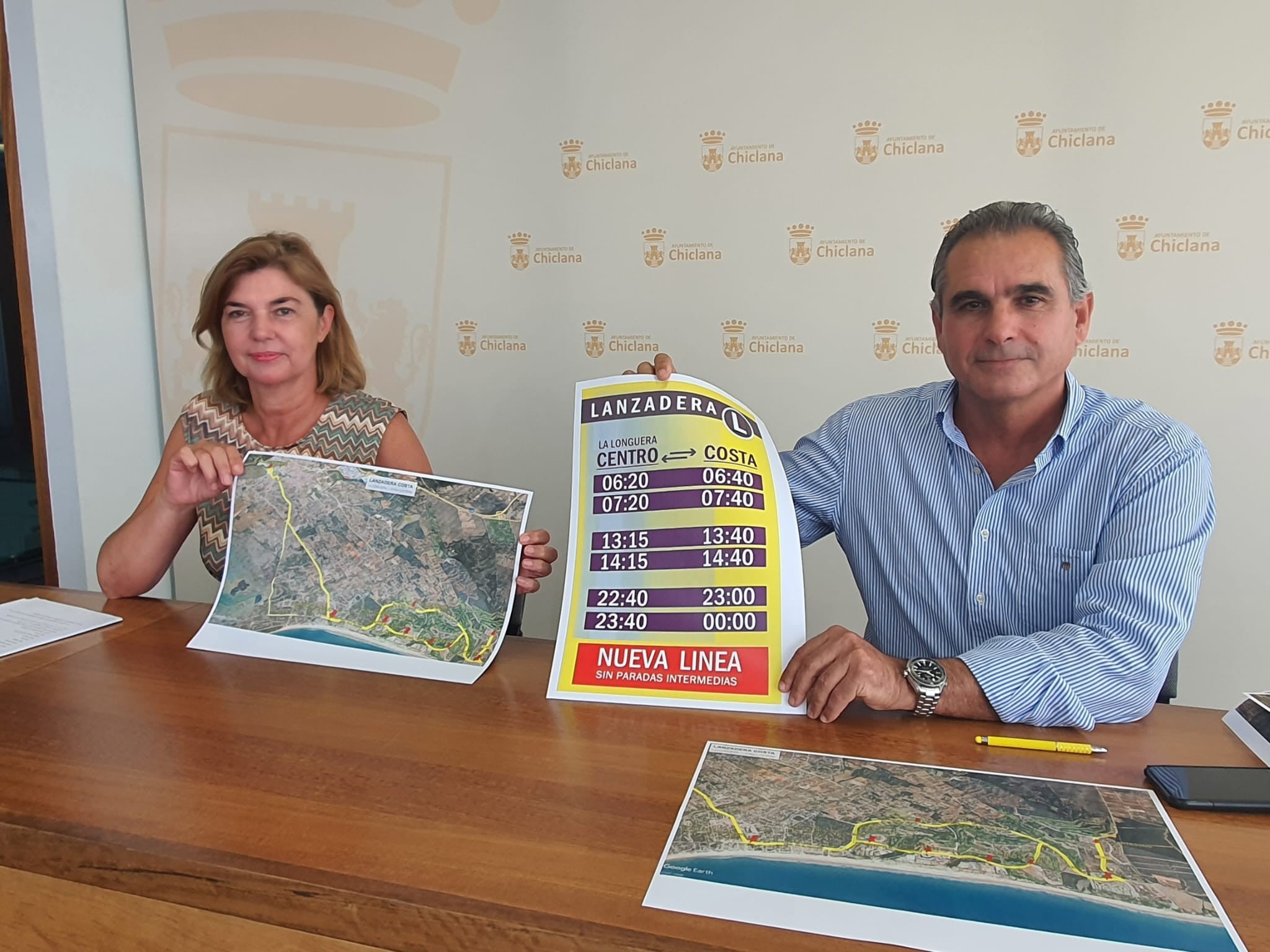 Chiclana activará la lanzadera de bus que unirá el centro con la playa el 1 de julio Chiclana activará la lanzadera de bus que unirá el centro con la playa el 1 de julio