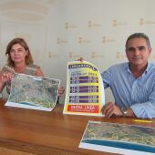 Presentación de la lanzadera de playa en el Ayuntamiento de Chiclana