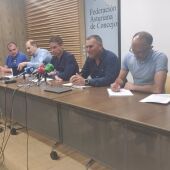 José Luis Alperi, Víctor Fernández, Mario Rivas, Maximino García y Damián Manzano - EUROPA PRESS