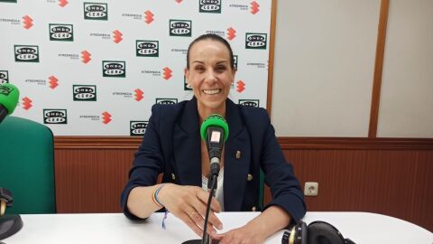 Eva Masías durante la entrevista en Onda Cero Ciudad Real