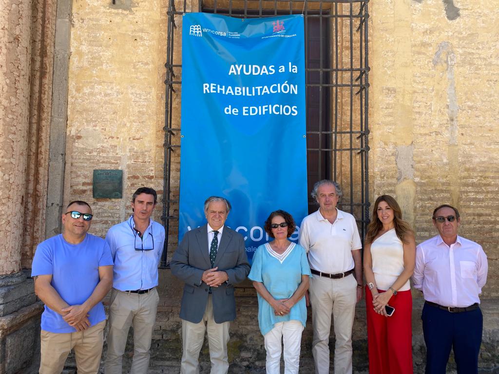 Comienza la rehabilitación de la fachada de la Plaza Vizconde de Miranda Comienza la rehabilitación de la fachada de la Plaza Vizconde de Miranda
