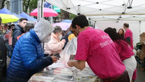 Les tempestes van provocar grans pèrdues el darrer Sant Jordi Les tempestes van provocar grans pèrdues el darrer Sant Jordi