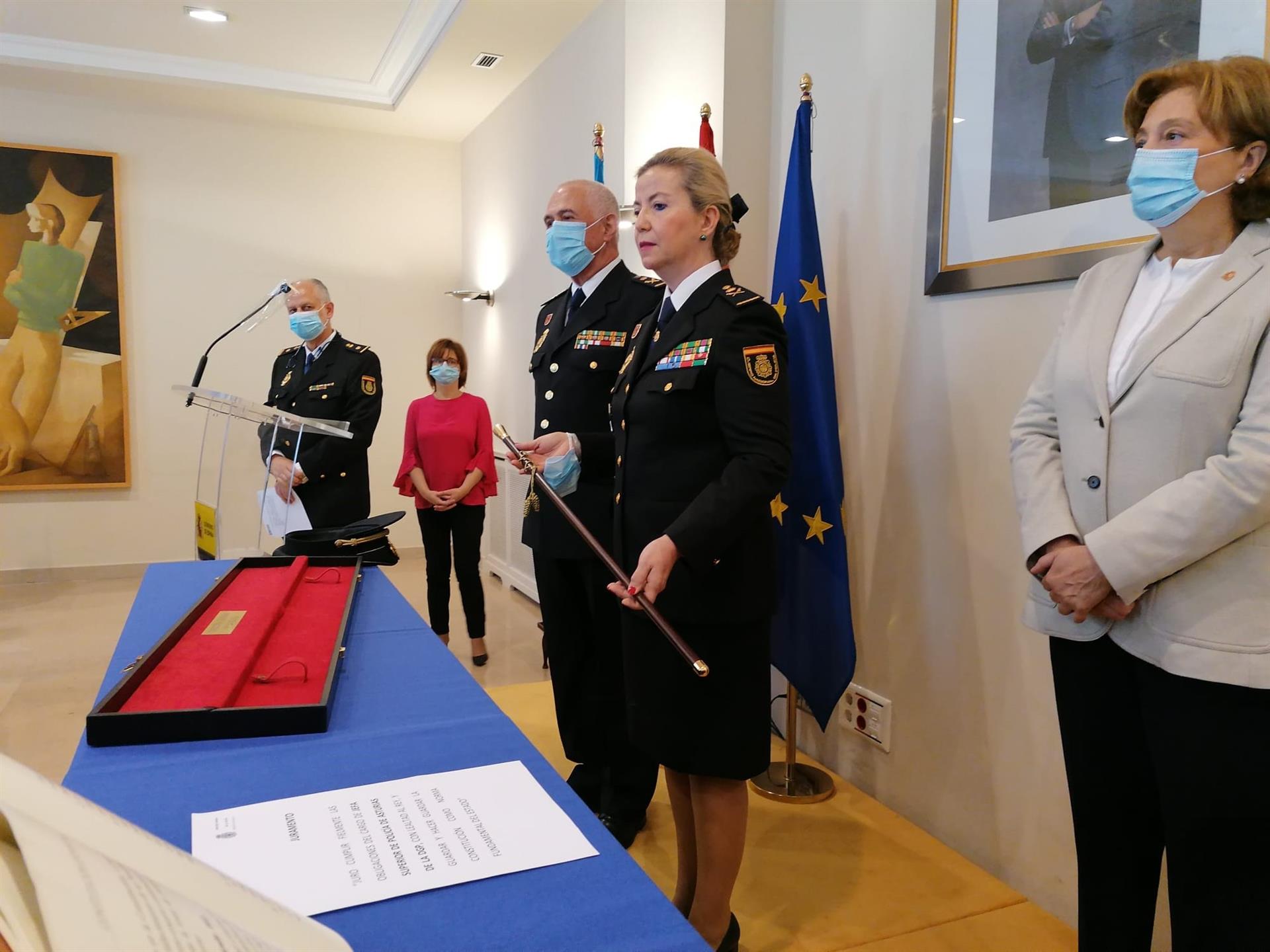Luisa María Benvenuty, nueva jefa de la División Económica y Técnica de la Policía Nacional Luisa María Benvenuty, nueva jefa de la División Económica y Técnica de la Policía Nacional