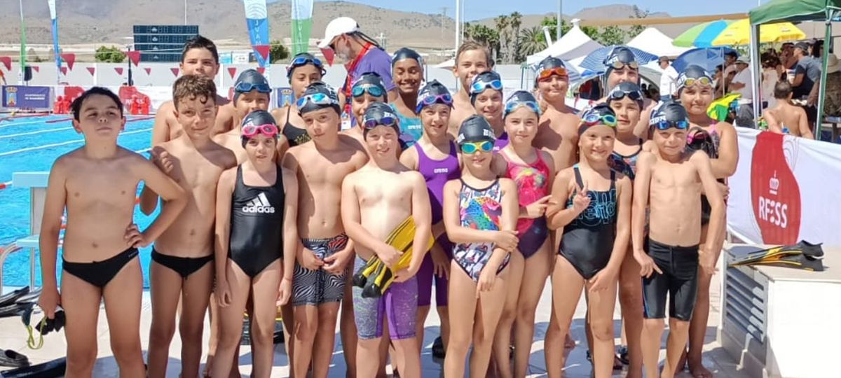El Club Natación de Benidorm arrasa en Mazarrón El Club Natación de Benidorm arrasa en Mazarrón