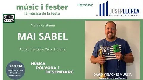 Mai Sabel, la marxa preferida de David Vinaches. Mai Sabel, la marxa preferida de David Vinaches.