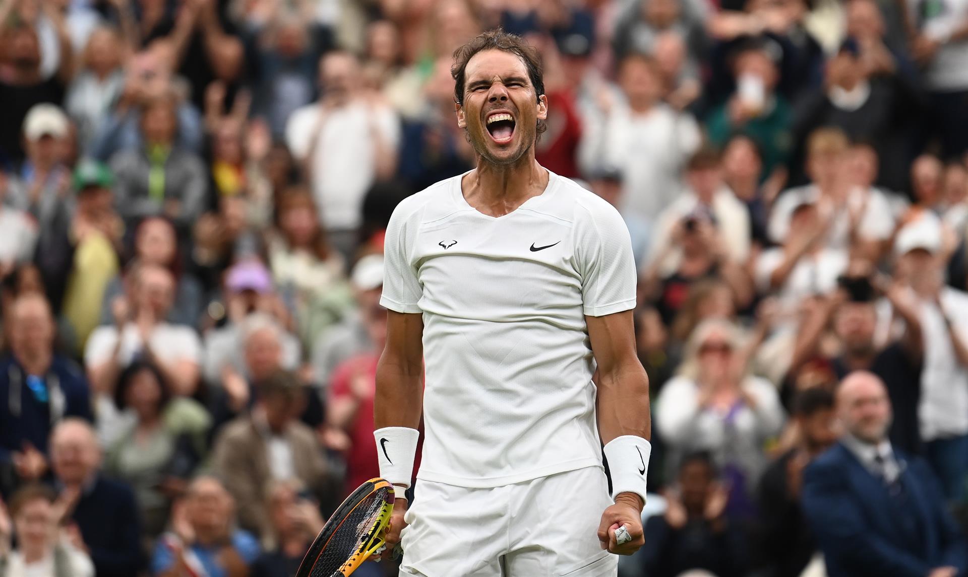 Nadal avanza en Wimbledon tras una trabajada victoria ante Berankis Nadal avanza en Wimbledon tras una trabajada victoria ante Berankis