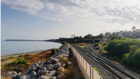 V&iacute;as del tren en Alicante