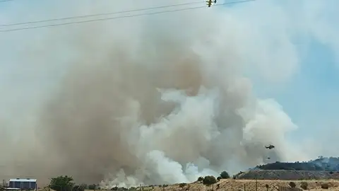 Incendio en Puertollano