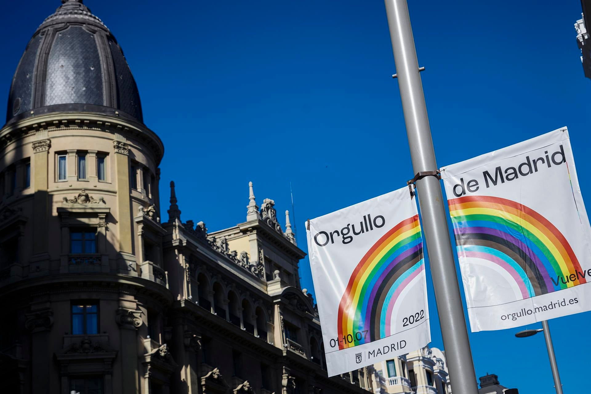Las calles que se cortan y dónde está prohibido aparcar por la manifestación del Orgullo en Madrid Las calles que se cortan y dónde está prohibido aparcar por la manifestación del Orgullo en Madrid