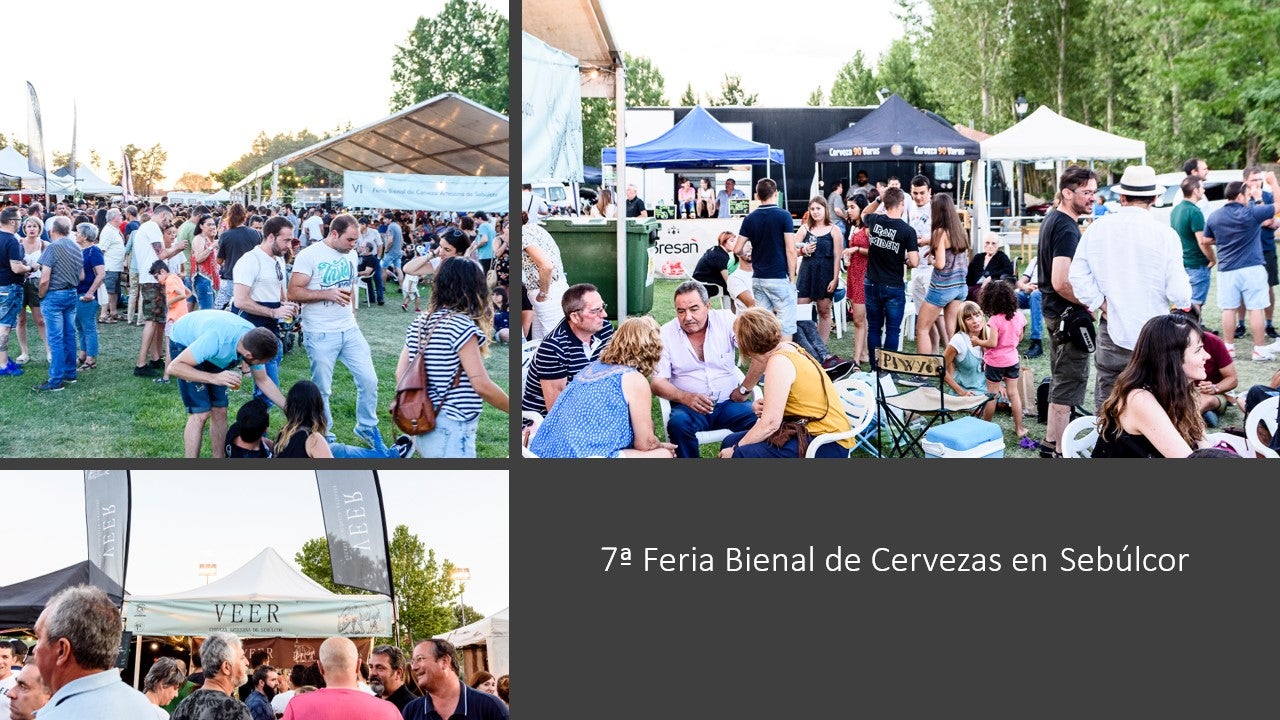 7ª Feria Bienal de Cervezas en Sebúlcor 7ª Feria Bienal de Cervezas en Sebúlcor