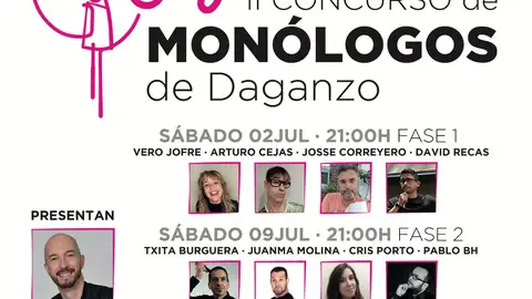 Arranca en Daganzo de Arriba la II edición del Concurso Nacional de Monólogos "Daganzo de Risa" Arranca en Daganzo de Arriba la II edición del Concurso Nacional de Monólogos "Daganzo de Risa"