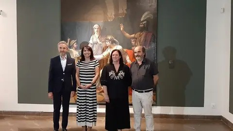Jornada inaugural en El MUBAG de la muestra dedicada al pintor José Aparicio