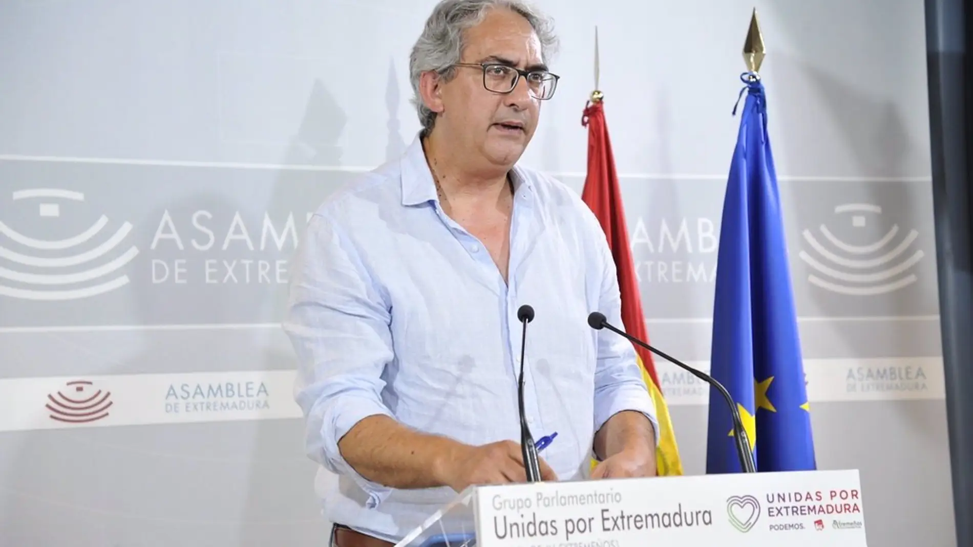 Joaquín Macías, diputado de Unidas por Extremadura en la Asamblea